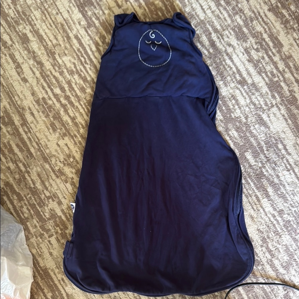 Navy Blue Sleep Sack nested bean L